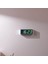 Sanec Dijital LED Duvar ve Masa Saat Derece ve Nem - Yeşil (Kasa Ölçüsü: 12X30 Cm) 1