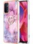 Oppo A93 5G/A93S 5g Tampon Için Kılıf 360 &deg; Dönebilir Yüzük Mermer Darbeye (Yurt Dışından) 1