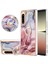 Sony Xperia 5 Iv Için Kılıf 360 &deg; Dönebilir Halka Tampon Mermer Darbeye Tpu (Yurt Dışından) 1