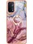 Oppo A93 5G/A93S 5g Tampon Için Kılıf 360 &deg; Dönebilir Yüzük Mermer Darbeye (Yurt Dışından) 2