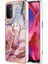 Oppo A93 5G/A93S 5g Tampon Için Kılıf 360 &deg; Dönebilir Yüzük Mermer Darbeye (Yurt Dışından) 3