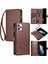Iphone 11 Için Kılıf Pro Max Kart Yuvaları Cüzdan Fermuar Çanta Kapak Folio Pu (Yurt Dışından) 1