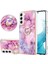 Samsung Galaxy S22 5g Tampon 360 &deg; Dönebilir Halka Mermer Tpu Için Kılıf (Yurt Dışından) 1