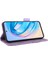 Kart Tutucu Kickstand ile Onur X8A Deri Folio Flip Case Için Kılıf (Yurt Dışından) 4