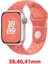 Apple Watch Uyumlu Delikli Spor Loop Kordon Pembe 1