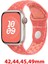 Apple Watch Uyumlu Delikli Spor Loop Kordon Pembe 1