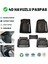 Opel Corsa B 2000 ile Uyumlu 4d Havuzlu Üniversal Yeni Nesil Paspas Siyah Gold Seri 1