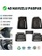 Citroen C4 Grand Picasso 2011 ile Uyumlu 4d Havuzlu Üniversal Yeni Nesil Paspas Siyah Gold Seri 1