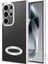 Samsung Galaxy S24 Ultra Kılıf Kamera Korumalı Renkli Kenarlı Logo Açık Arkası Şeffaf Omega Silikon 1