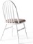 Laura Beyaz Sandalye 3