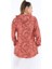 2158 Desenli Kapüşonlu Tunik 3