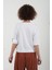 Beyaz Apolet Detaylı Tshirt 3