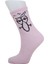 Look Socks Squidward Dokunaç Karakter Desenli Pembe Kolej Çorap 3 Çift 2