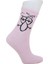 Look Socks Squidward Dokunaç Karakter Desenli Pembe Kolej Çorap 3 Çift 3