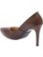 Kahve Vegan Kadın Stiletto - K24I1AY67394-Q3X 2