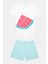 Kız Çocuk Watermelon Çok Renkli 2li Pijama Takımı 3