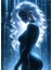 Renkli Baskılı Sayılarla Boyama Hobi Seti (Kare-Çerçeveli) 50X70 Cm: Kadının Duruşu 2