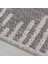 Dış Mekan Bahçe Balkon Teras Halısı Iskandinav Desen Gri Renkli 3