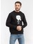 Bisiklet Yaka Lacivert Erkek Sweatshırt 705071500951 2