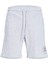 Comfort Fit Beyaz Melanj Erkek Sweat Şort Jpstswıft Sweat Shorts Sn Aut 1