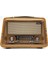 Nostaljik Ahşap Şarzlı 3 Bant Radyo,tf,usb Girişli,fm Radyo,bluetooth Bağlantılı- R-2066BT 5