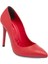 Kırmızı Vegan Kadın Stiletto - K24I1AY67462-Q4A 1