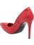 Kırmızı Vegan Kadın Stiletto - K24I1AY67462-Q4A 2