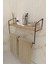 Ahşap Metal Havluluk Banyo Mutfak Düzenleyici El Havluluğu Havlu Askısı 1