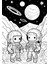 Astronot Boyama Kitabı 2'li Set 3