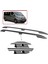 Renault trafic tavan çıtası port bagaj taşıyıcı kısa siyah 2001 / 2014 1