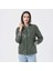 Yeşil Deri-Tekstil Kadın Mont - K23KDM320390-Q4R 4