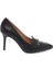 Siyah Hakiki Deri Kadın Stiletto - K24I1AY67465-A23 3
