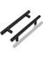 Mobilya Mutfak Çekmece Dolap Kapak Kulpu Kulbu 160 mm Mat Siyah Metal Kulp 4