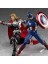 Avengers Figma 226 Kaptan Amerika 216 Thor Hareketli Figür Süsleme Modeli (Yurt Dışından) 2