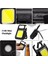 30 Ledli Mini El Feneri 4 Modlu Flash Çok Amaçlı Anahtarlık Su Geçirmez Şarjlı Mıknatıslı LED Işık Fonksiyonel Kamp Cep Işığı 1000 Lümen 2