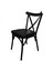 Sungur Çapraz Metal Thonet Siyah 2 Li Sandalye 1