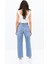 Kadın Yüksek Bel Mavi Mom Jean 4416-25 DPL-725 4