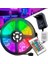 Rgb Şerit LED Seti Profesyonel (5mt Rgb LED + Trafo + Rgb Kumanda) 1