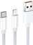 2in1 Type-C iphone Lightning 5.0 Hızlı Şarj ve Data Kablosu 1