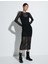 Transparan Elbise Slim Fit Uzun Kolu 1