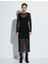 Transparan Elbise Slim Fit Uzun Kolu 3