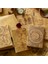 Scz-Fhjs-05 Tarzı Eets Vintage Nostaljik Serisi Büyük Boy Kraft Kağıt Bloknot Yaratıcı Dıy Scrapbooking Dergisi Dekor Kağıt Kırtasiye (Yurt Dışından) 3