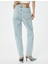 Rahat Kesim Yüksek Bel Kot Pantolon - Mom Jeans 4
