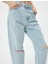 Rahat Kesim Yüksek Bel Kot Pantolon - Mom Jeans 5
