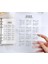 NO.2023 Tarzı A6 A5 A6 A7 Siyah Zanaat Beyaz Gevşek Yaprak Defter Dolum Spiral Ciltleyici Iç Sayfa Çizgi Nokta Izgara Iç Kağıt Kırtasiye (Yurt Dışından) 1