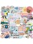 VSCO11-50PCS Tarzı Pcs Paketi Sevimli Karikatür Kawaii Etiket Vintage Çıkartmalar Kırtasiye Güzel El Hesabı Dizüstü Estetik Kız Dizüstü Bilgisayar (Yurt Dışından) 3