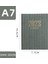 No.6 Stili A7 2023 Günlük Haftalık Aylık Planlayıcısı Dizüstü A7 Taşınabilir Takvim Kitap Dergisi Not Defteri Süt Programı Kitap Ofis Kırtasiye (Yurt Dışından) 1