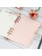 Altın Tarzı A5 A6 A7 Pembe Endeks Bölücü Sevimli 6 Delik Bağlayıcı Planlayıcısı Dizüstü Kırtasiye Defter Kağıdı Bölücü Aksesuarları (Yurt Dışından) 2