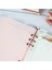 Altın Tarzı A5 A6 A7 Pembe Endeks Bölücü Sevimli 6 Delik Bağlayıcı Planlayıcısı Dizüstü Kırtasiye Defter Kağıdı Bölücü Aksesuarları (Yurt Dışından) 4