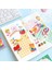 Bir Stil Eets Sevimli Yaz Ayı Bloknot Kawaii Yapışkan Notlar Kız Günlüğü Dıy Dekoratif Taşınabilir Not Defteri Okul Kırtasiye (Yurt Dışından) 4
